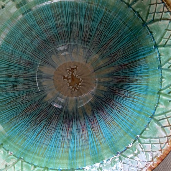 Handmade Large ceramic Serving Bowl by Blanket Creek Pottery - Picture 2 of 9